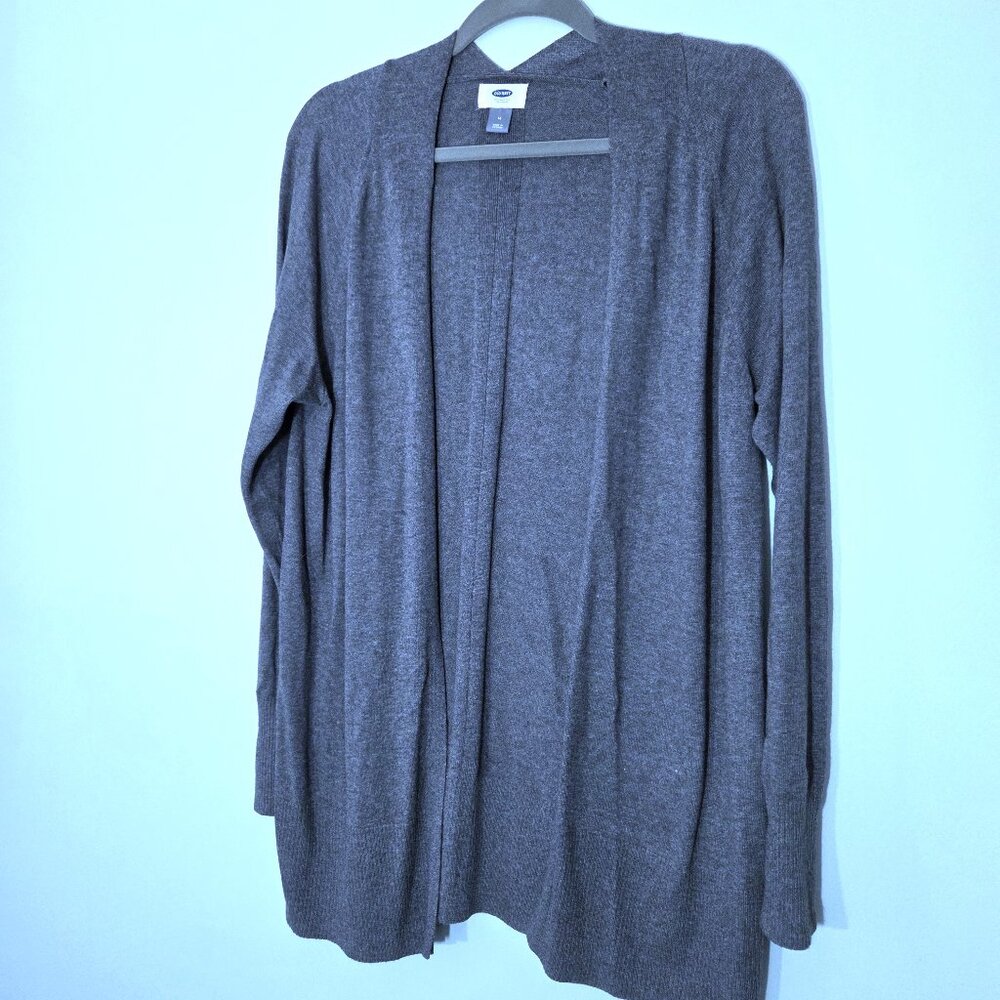 Old Navy Gray Cardigan Sweater Size M